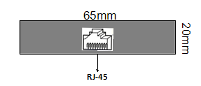 Локальные сети поставки наполнителя ип+повер оптического волокна над задобренным наполнителем с 2 портами БНК & 1 портом рдж45